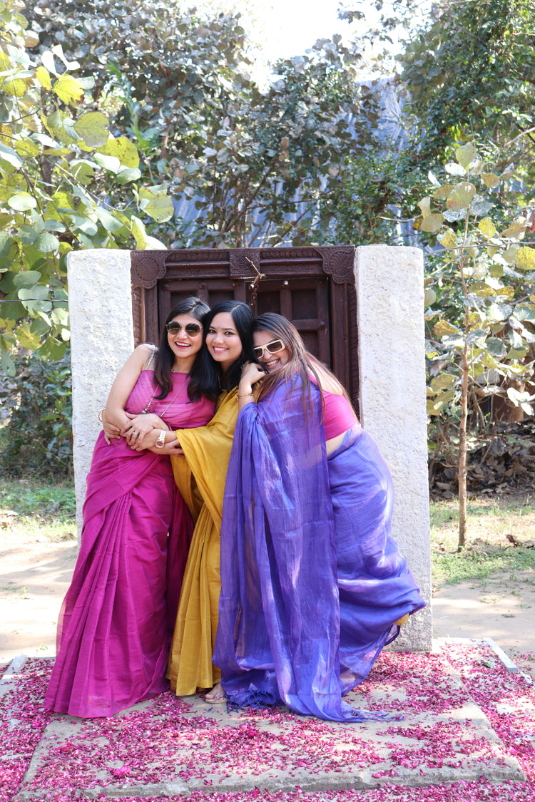 Dream Lilac Drape Saree