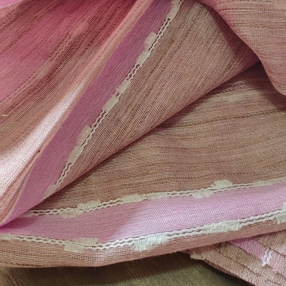 Lavender Elegance: Bhagalpuri Silk Saree