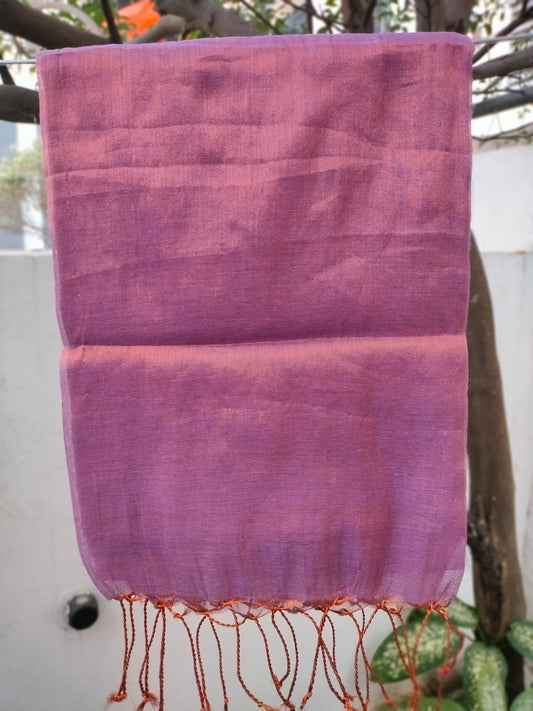 Radiant in Pink Lavender Tissue Saree Collection